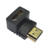 Redukce HDMI(A) zdířka-HDMI(A) konektor úhlová
