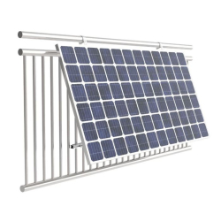 Držák pro fotovoltaický panel na balkón