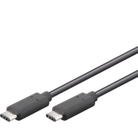 Kabel USB 3.1 konektor USB C / USB-C, 1m černý