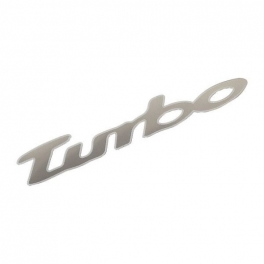 Znak TURBO samolepící METAL velký 35309