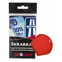 SHERON škrabka na dálniční známku SHR 6613610