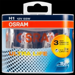 OSRAM H1 12V UltraLife/64150ULT-HCBOX SHR 4403690