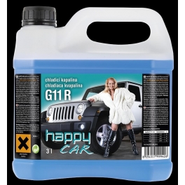 HAPPY CAR chladicí kapalina G11/R 3 lt SHR 2010146