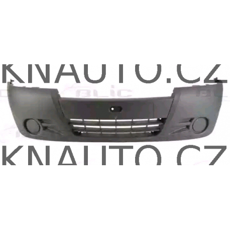 Přední šedý nárazníkbez otvoru pro mlhová světla Opel Vivaro od r.2007 6027074J