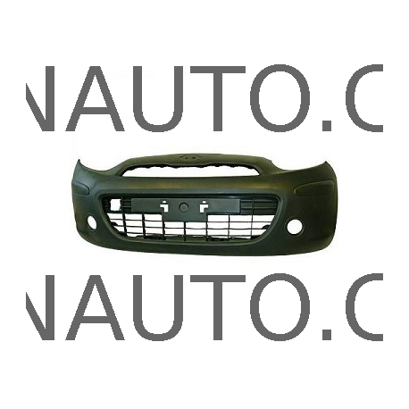 Přední nárazník s otvory pro mlhová světla Nissan Micra K13 do rv 09.13 - 62022-1HP0H POLCAR 270807-1
