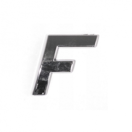 Znak F samolepící PLASTIC COMPASS 35005
