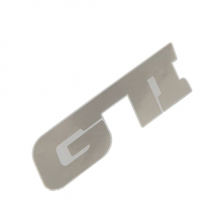Znak GTI samolepící METAL velký COMPASS 35308
