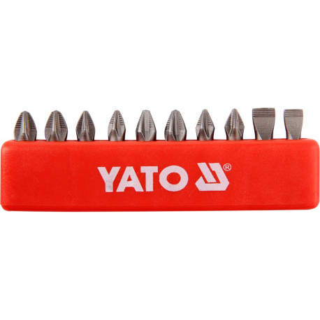 Sada bitů 1/4" 25 mm NON-SLIP 10 ks YATO YT-0482