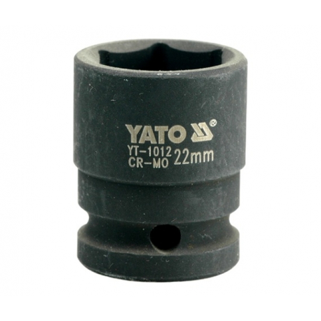 Nástavec 1/2" rázový šestihranný 22 mm CrMo YATO YT-1012