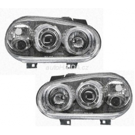 Hlavní èiré Tuning reflektory VW Golf IV 954109CE