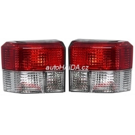 Zadní červeno-bílé LED tuning světla VW T4 9566914E