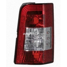 Koncové červeno-bílé světlo Citroen Berlingo, Peugeot Partner (2dílné dveře) - pravé 579188