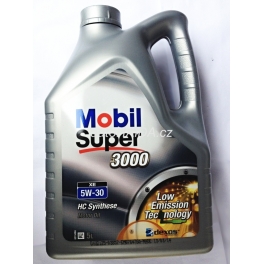 Motorový olej | 5W-30 MOBIL SUPER 3000 XE 5L MOBIL 5W30 SSV 5-K