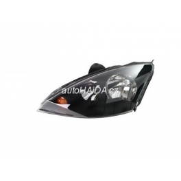 Hlavní černý reflektor TYC Ford Focus ST170 98-01 - levý TYC 320109DE