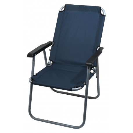 Židle kempingová skládací LYON, Barva Modrá COMPASS 13458