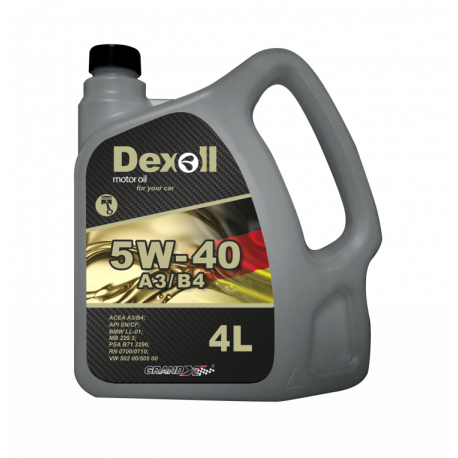 Dexoll 5W-40 A3/B4 4L DEX5W40A34