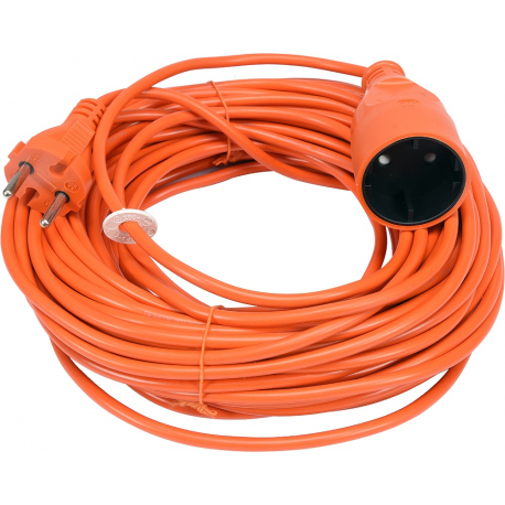 Kabel prodlužovací 20 m oranžový VOREL TO-82673