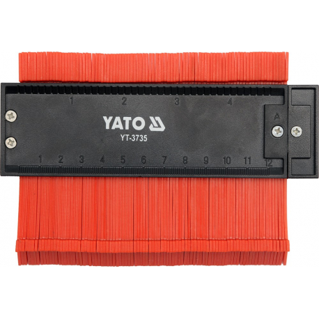 Šablona na profily 125 mm magnetická YATO YT-3735