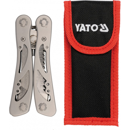 Multifunkční nůž 9 funkcí nerez YATO YT-76043