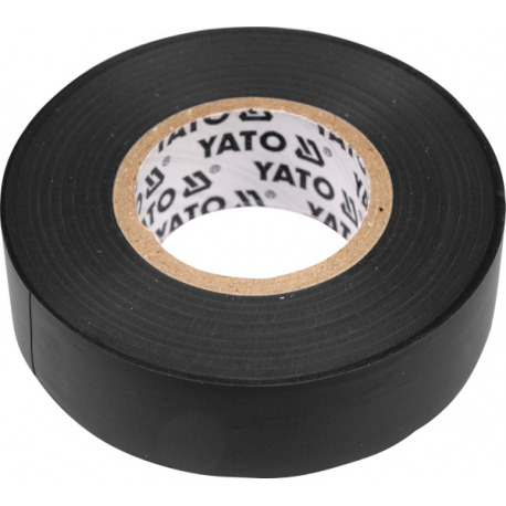 Páska izolační 19 x 0,13 mm x 20 m černá YATO YT-8165