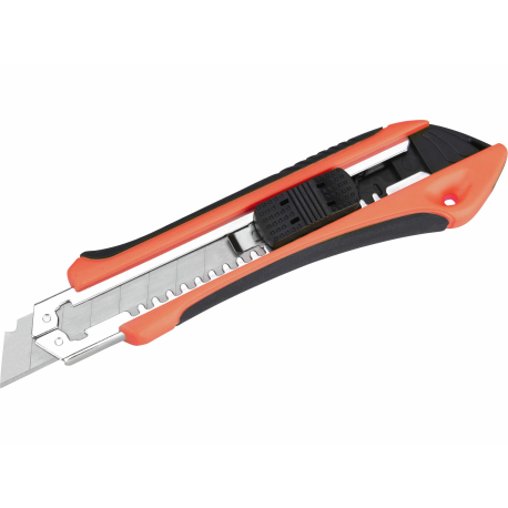 Nůž ulamovací s kovovou výstuhou a zásobníkem, 18mm Auto-lock EXTOL-PREMIUM EXTOL-PREMIUM 56874