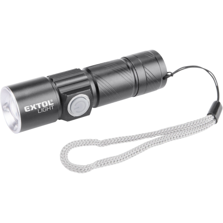 Svítilna 150lm, nabíjecí, USB, zoom, XPE 3W LED EXTOL-LIGHT EXTOL-LIGHT 60082