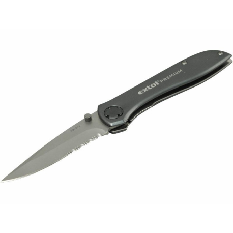 Nůž zavírací, nerez, 205/115mm, délka otevřeného nože 205mm EXTOL-PREMIUM EXTOL-PREMIUM 3564