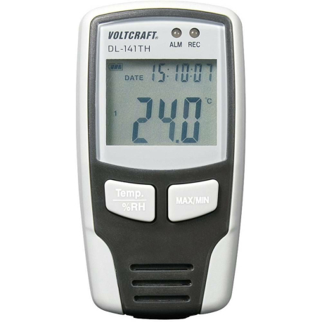 Teplotní/vlhkostní datalogger DL-141TH, -40 až+70 °C VOLTCRAFT VOLTCRAFT 60013