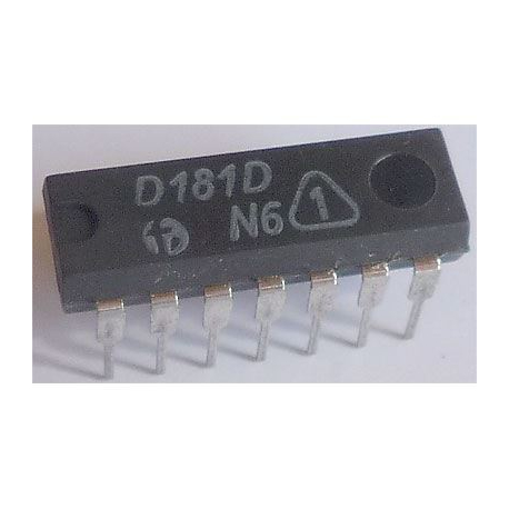 D181D - RAM 16bit, DIL14 /SN7481N/ E350A