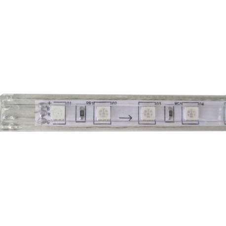 LED pásek 230V RGB, 60xLED5050/m, IP65, modul 1m K071