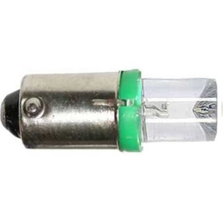 Žárovka LED-1x Ba9S 12V/0,25W zelená K566