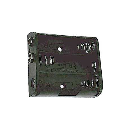 Držák baterie 3xR6/AA/UM3 s klipsem L022