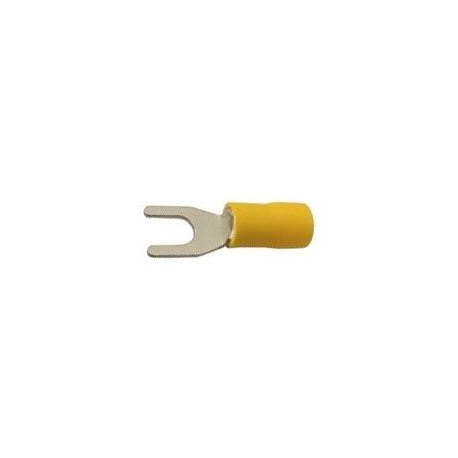 Vidlička kabelová 4,3mm žlutá (SVS 5,5-4) L854