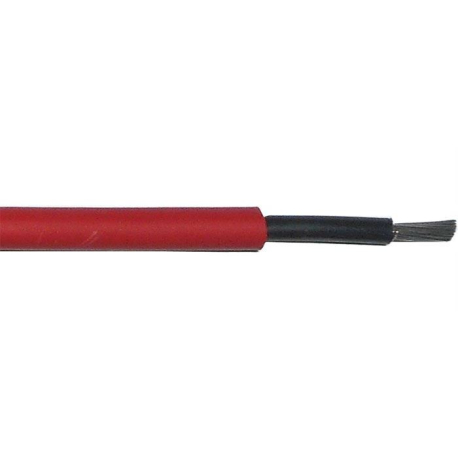 Solární kabel PREKAB SOLAR XH, 4mm2, 1500V, červený N347