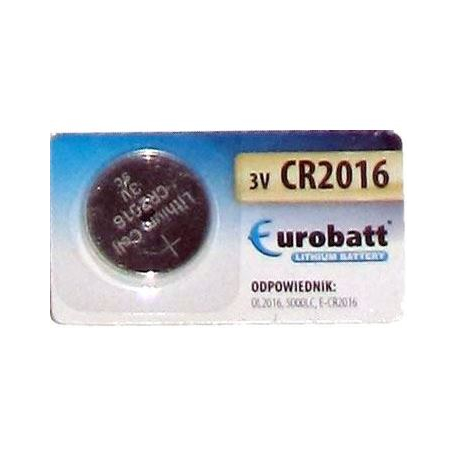 Baterie EUROBATT CR2016 3V lithiová R540C