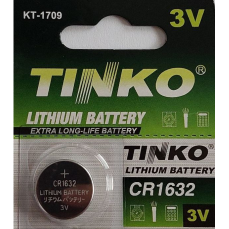 Baterie TINKO CR1632 3V lithiová R543