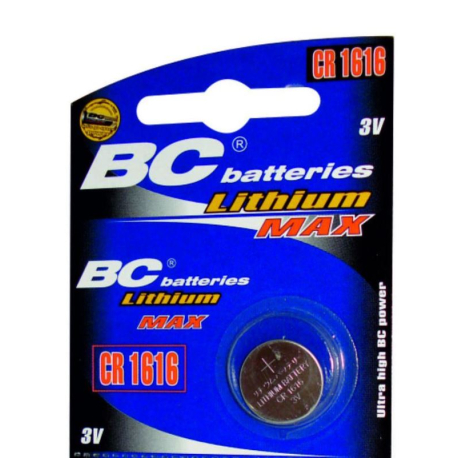 Baterie BC batteries CR 1616 3V lithiová R543K