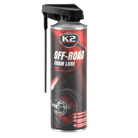 K2 OFF-ROAD CHAIN LUBE 500 ml - mazivo na řetězy motocyklů K2 amW140
