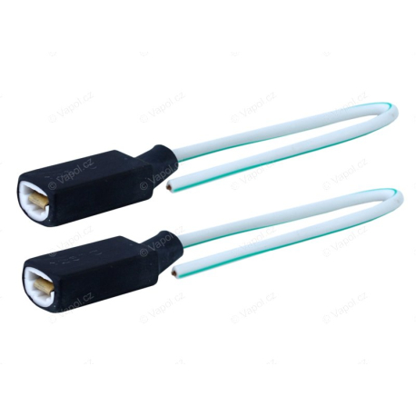Svorkovnice žárovky H1/H3 keramické , kabel 15 cm, 2 ks, Vision Lighting Vision Lighting VIS58904