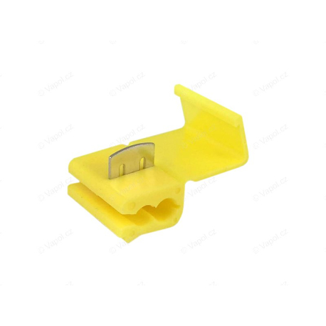 Kabelová rychlospojka 4 - 6 mm / 24 A, žlutá (4 ks v balení), Carmotion Carmotion CAR86299