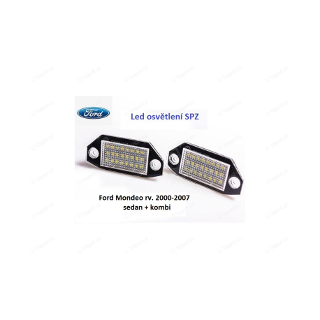 LED osvětlení SPZ Ford Mondeo 2000 - 2007 DÍL VYROBENÝ V EU UEU7906