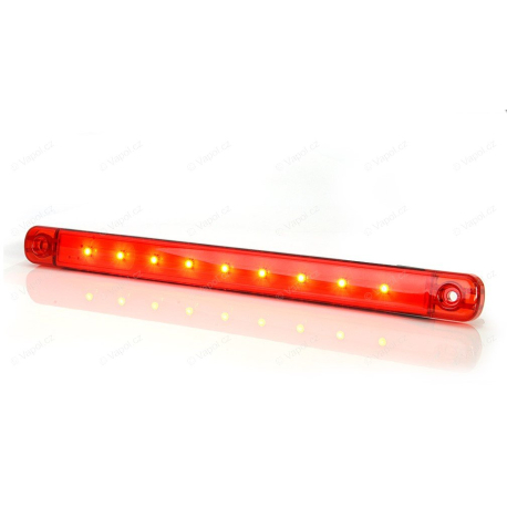 Poziční světlo W97.4 (718) zadní červené LED WAS 718