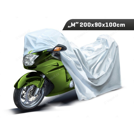 Plachta na motocykl velikost M, 200 x 90 x 100 cm, třívrstvá s reflexními prvky, Carmotion Carmotion CAR86378