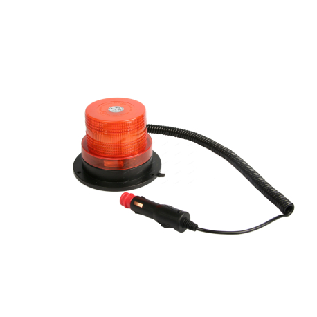 Maják micro oranžový LED magnet - šroub 12/24V Truck LED UEUL009AL