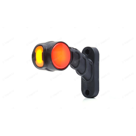 Poziční tykadlo LED, levé,červeno-oranžovo-bílé WAS 5W1095L