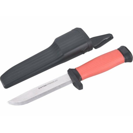 Nůž univerzální s plastovým pouzdrem, 223/120mm EXTOL-PREMIUM EXTOL-PREMIUM 55855