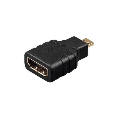 Redukce HDMI(A) zdířka-HDMI(D)-MICRO konektor D332