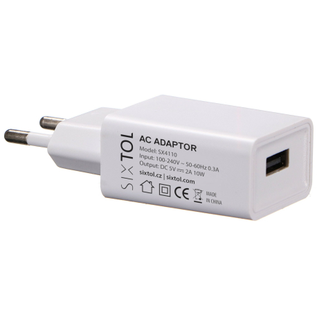 Univerzální USB síťový adaptér 5V/2A, pro difuzéry Car Flame, Bloom a Honey SIXTOL SIXTOL 61074