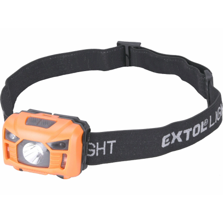 Čelovka 100lm, nabíjecí, USB, 3W LED EXTOL-LIGHT EXTOL-LIGHT 56806