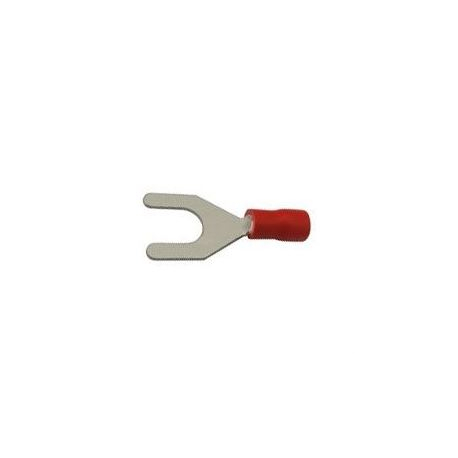 Vidlička kabelová 6,5mm červená (SVS 1,25-6) L862